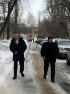 Юрий Максимов: В поселке Техстекло большинство домов очищено от снега и сосулек